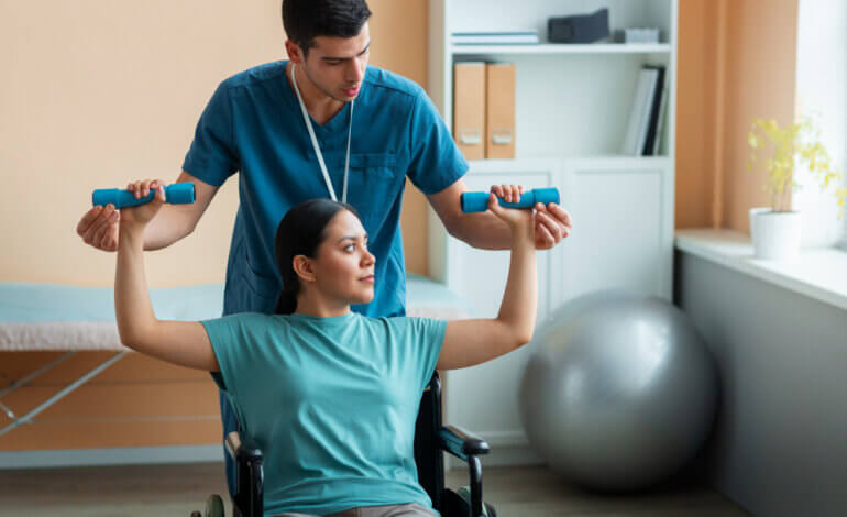 Physical therapy and rehabilitation at home