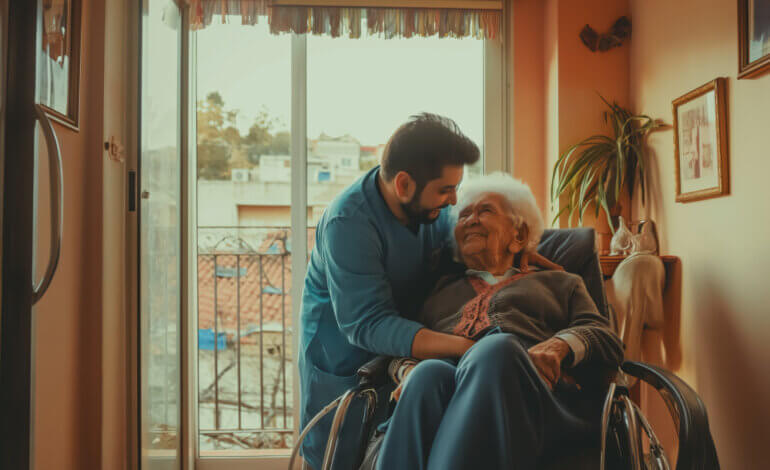 Caring for an Older Loved One With Visual Impairment